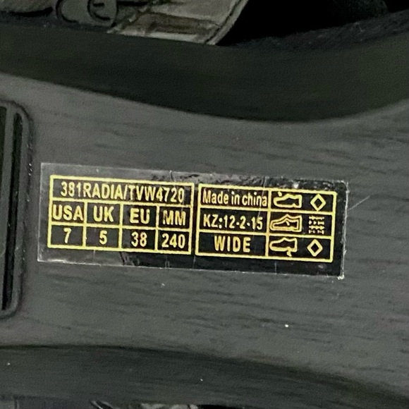 Vionic Triple Adjustable Strap Wedge Sandals Radia Slip On Slides Like New - Picture 11 of 12